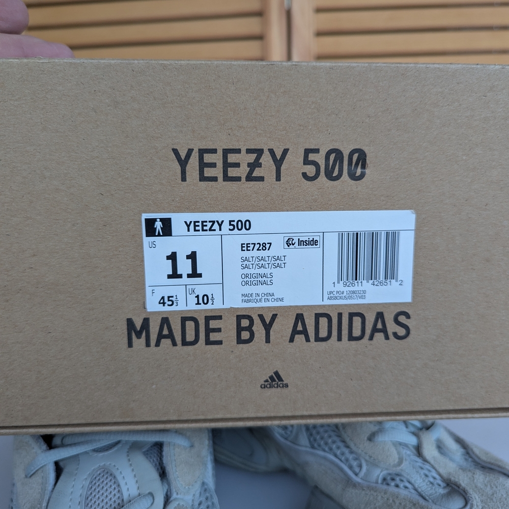 Adidas Yeezy 500 with Ortholite in Light Gray - Picture 11 of 11